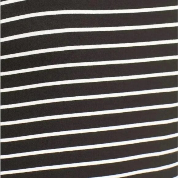 LNA Revolve Leigh Maxi Dress stripes Long Sleeveless Curved hem Scoop neck XS - Picture 14 of 16